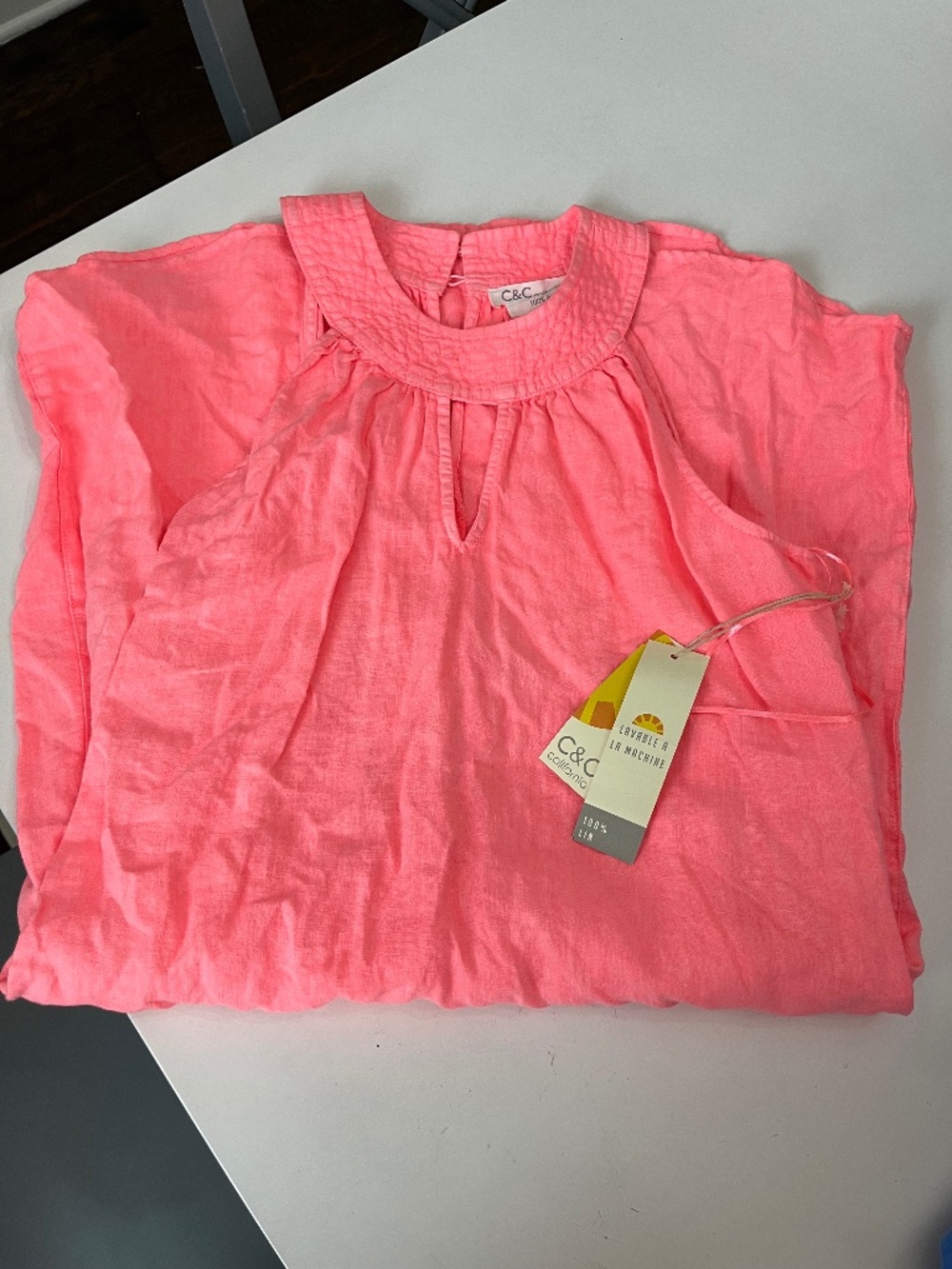 C&C California Linen Dress! NWT! Size XS!